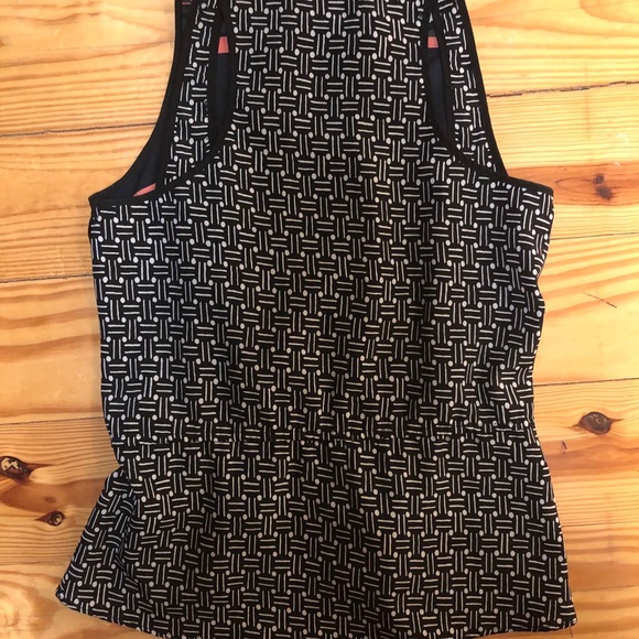 GREYLIN peplum silk xs top - Picture 3 of 3